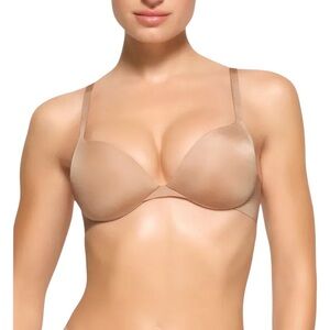 SKIMS Ultimate Push-Up Plunge Bra – Mica‎ – 42D